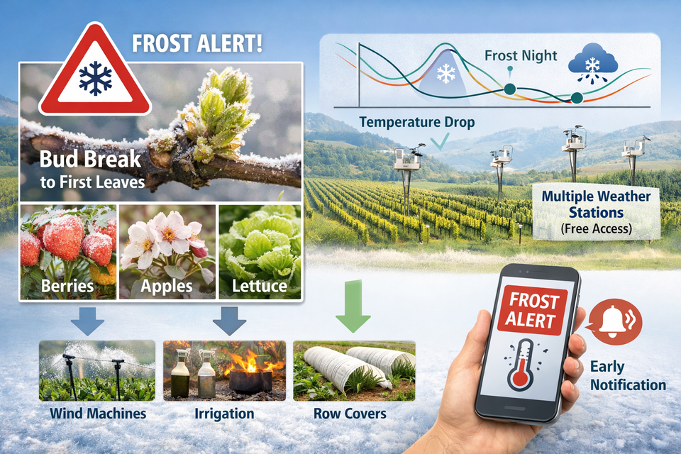 Frost Alert for Growers