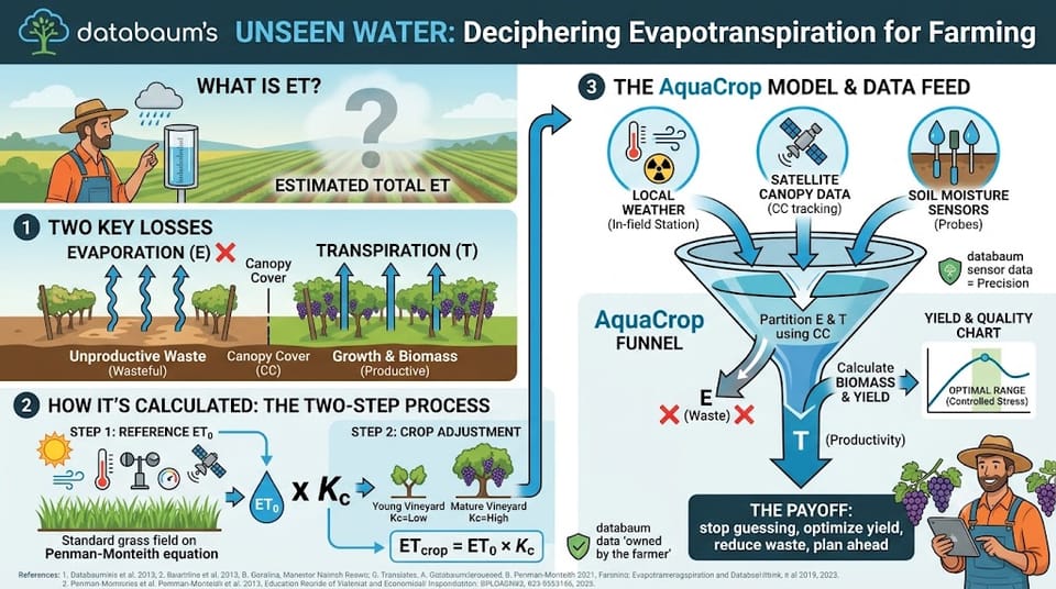 The Water You Never See: Understanding Evapotranspiration